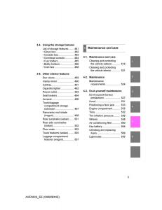 Toyota-Avensis-III-3-owners-manual page 5 min