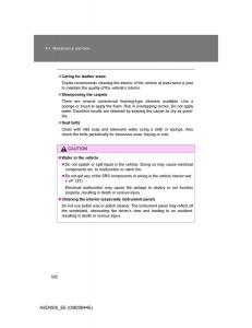 Toyota-Avensis-III-3-owners-manual page 522 min