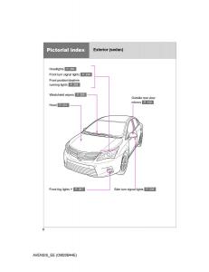 Toyota-Avensis-III-3-owners-manual page 8 min