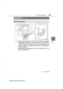 Toyota-Avensis-IV-4-navod-k-obsludze page 219 min