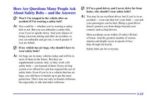 Pontiac-Sunfire-owners-manual page 25 min