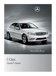 Mercedes-Benz-C-Class-W204-owners-manual page 1 min