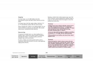 Mercedes-Benz-E-Class-W210-owners-manual page 198 min