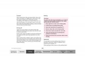 Mercedes-Benz-E-Class-W210-owners-manual page 208 min