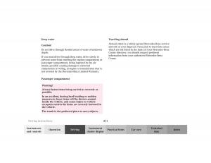 Mercedes-Benz-E-Class-W210-owners-manual page 214 min
