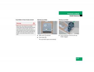 Mercedes-Benz-C-Class-W203-owners-manual page 217 min
