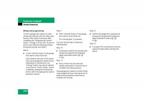 Mercedes-Benz-C-Class-W203-owners-manual page 234 min