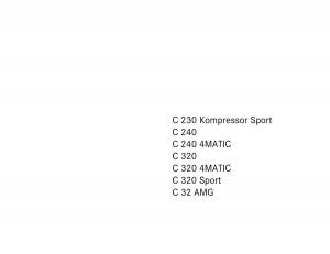 Mercedes-Benz-C-Class-W203-owners-manual page 1 min