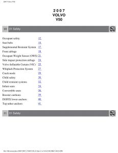 Volvo-V50-owners-manual page 8 min