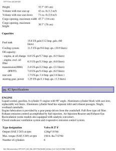 Volvo-262-264-265-owners-manual page 87 min