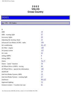 Volvo-XC70-Cross-Country-owners-manual page 241 min