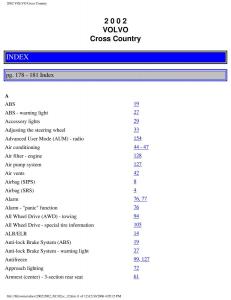 manual--Volvo-XC70-Cross-Country-owners-manual page 241 min