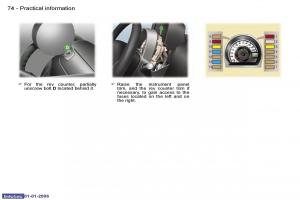 Peugeot-107-owners-manual page 73 min