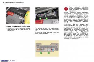 Peugeot-107-owners-manual page 75 min