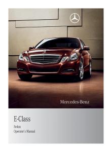 Mercedes-Benz-E-Class-W212-2010-owners-manual page 1 min