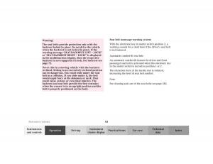 Mercedes-Benz-CL-C215-2000-owners-manual page 86 min