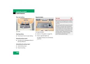 Mercedes-Benz-CL-C215-2006-owners-manual page 239 min