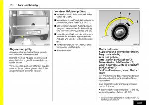 Opel-Meriva-I-1-A-Chevrolet-Meriva-Vauxhall-Meriva-Handbuch page 20 min