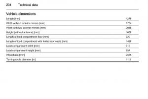 Opel-Mokka-owners-manual page 206 min