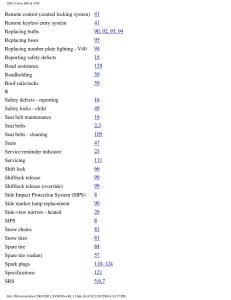 Volvo-V40-S40-owners-manual page 182 min