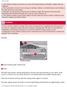volvo-S80-II-2-owners-manual page 190 min