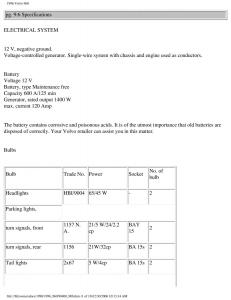 Volvo-960-owners-manual page 245 min