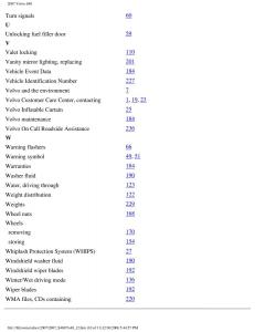 Volvo-S40-II-2-owners-manual page 259 min