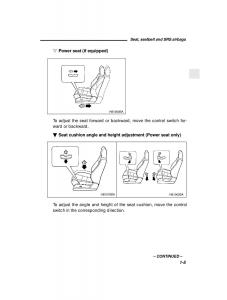 Subaru-Outback-Legacy-owners-manual page 25 min