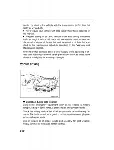 Subaru-Outback-Legacy-owners-manual page 276 min