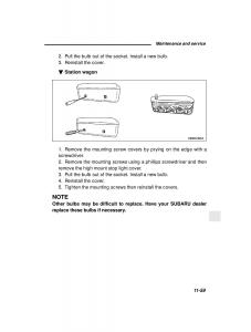 Subaru-Outback-Legacy-owners-manual page 398 min
