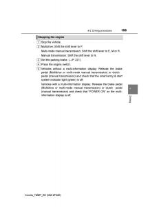Toyota-Corolla-XI-11-E160-owners-manual page 199 min