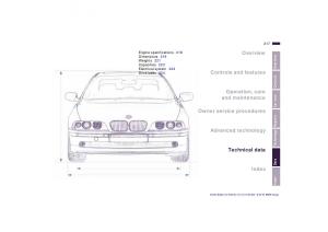 BMW-5-E39-owners-manual page 217 min