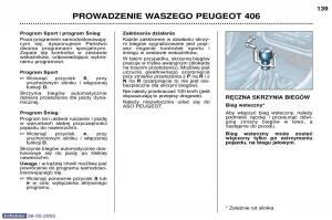 Peugeot-406-instrukcja-obslugi page 137 min
