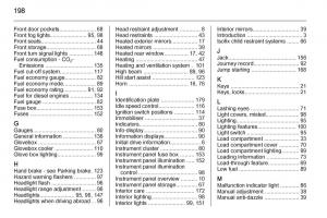 Opel-Vivaro-II-2-owners-manual page 200 min