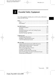 Mazda-MX-5-Miata-NC-III-3-owners-manual page 13 min