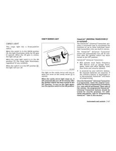 Infiniti-FX-I-owners-manual page 119 min
