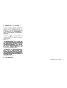 Infiniti-FX-I-owners-manual page 123 min