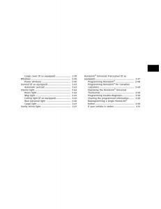 Infiniti-FX-I-owners-manual page 73 min