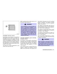 Infiniti-FX-I-owners-manual page 99 min