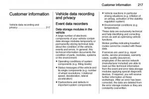 Opel-Corsa-D-owners-manual page 219 min