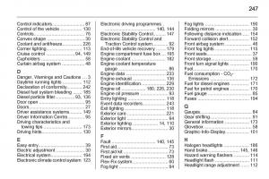 Opel-Corsa-E-owners-manual page 249 min