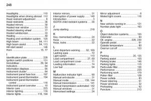 Opel-Corsa-E-owners-manual page 250 min