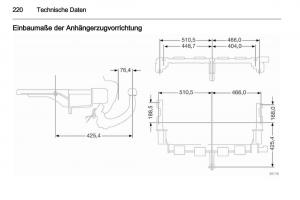 Opel-Zafira-B-Handbuch page 222 min