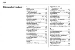 Opel-Zafira-B-Handbuch page 226 min