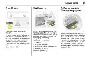 Opel-Zafira-B-Handbuch page 25 min