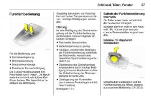 Opel-Zafira-B-Handbuch page 29 min