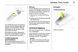 Opel-Zafira-B-Handbuch page 33 min