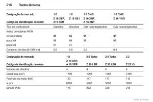 Opel-Zafira-B-manual-del-propietario page 217 min