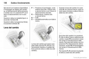 Opel-Zafira-B-manuale-del-proprietario page 137 min