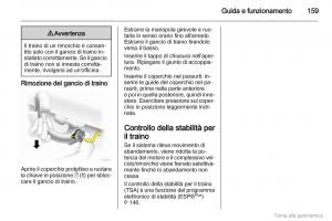 Opel-Zafira-B-manuale-del-proprietario page 160 min
